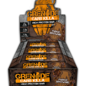 Grenade Carb Killa FUDGE BROWNIE. Low Carb, High Protein.