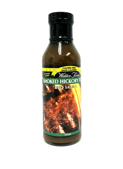 WaldenFarms - Hickory Smoked BBQ Sauce 355ml. No Calories, fat, Carbs, gluten or sugars. Kosher