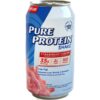 Pure Protein Shake Strawberry Cream 325ml. Low fat, Low Carb, High Protein. Supports Lean Muscle & Strength Excellent Source of Calcium.