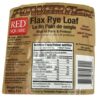 Red Square Low Carb PowerFlax FlaxRye Bagel Diabetic Friendly, Sugar Free, Dairy Free, Eggs Free, No Fat Added, and No Preservatives or MSG