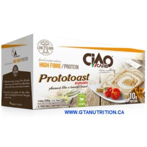 Ciao Carb ProtoToast Tomato 200g. Lower Carb, High Protein, High Fiber