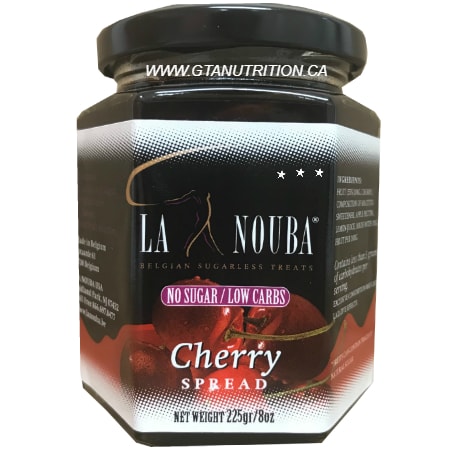 La Nouba Cherry Spread 225g. No added preservatives, Sugar, Color or additives.