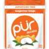 PUR Mint Aspartame Free Tangerine Tango Sugar Free All-natural Flavors Allergen Free Vegan Non-GMO