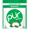 PUR Mint Aspartame Free spearmint Sugar Free All-natural Flavors Allergen Free Vegan Non-GMO