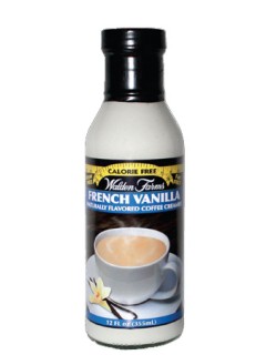WaldenFarms - French Vanilla Creamer 355ml. No Calories, Sugar Free, Lactose Free, Gluten Free. Kosher