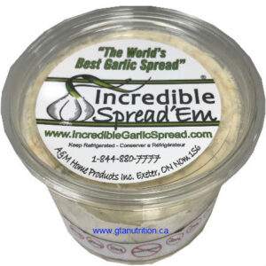 Incredible Garlic Spread is Simply The Best | Large Size | 2lb | The Original hand mixed and hand packaged Garlic Spread! | Incredible Garlic Spreads Have No Gluten Salt MSG Cholesterol Egg Sugar Lactose