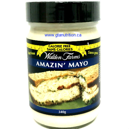 Walden Farms Amazin' Mayo Spread 340g | Parve, Gluten free, lactose free, sugar free, zero calories and zero carb
