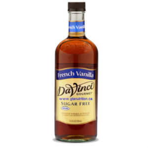 DaVinci Gourmet Sugar Free Syrup  Vanilla 750ml - No Calories, Sugar Free, Great Taste. Sweetened With Splenda For The Same Premium Taste as The Classic Syrups, But Without The Calories. Low Carb, Kosher
