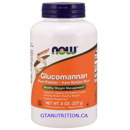 Now Glucomannan Pure Powder 227g. A Dietary Supplement, Keto Friendly, Non GMO, Korn Free, Nut Free, without Gluten, Vegan/Vegetarian, Egg Free, Dairy Free, Soy Free, Sugar Free, Halal, Kosher