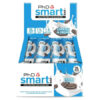 PhD Smart Bar - PhD Smart Bar - Cookies & Cream 64g . Smart Bar contains a super-soft protein centre that is coated in gooey caramel and protein crispies which truly delivers that satisfying crunch texture when you take a bite.