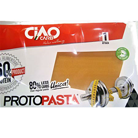 iao Carb ProtoPasta Lasagna. Lower Carb, High Protein, High Fiber
