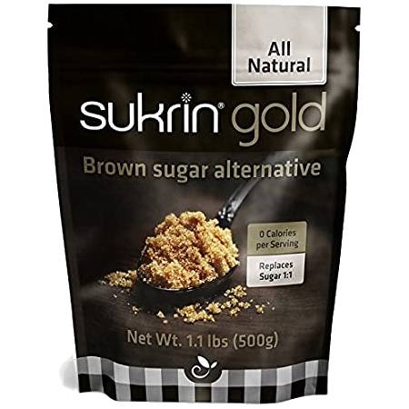 Sukrin Gold All Natural Brown Sugar Alternative 250g. Non GMO, Pet safe, Diabetic friendly, Tooth friendly, Halal, BPA free....
