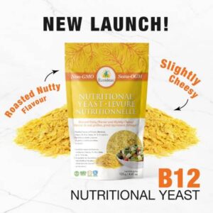 Ecoideas Nutritional Yeast Keto Friendly NON GMO 125g